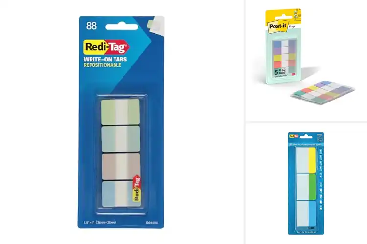 Detailed view of Best Removable Yet Permanent Tabs: Organize with Ease