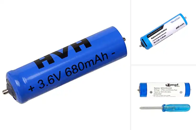 Detailed view of Best Replacement Panasonic Shaver Batteries