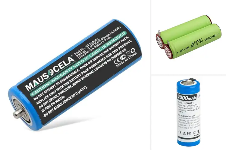 Detailed view of Best Replacement Shavers Batteries