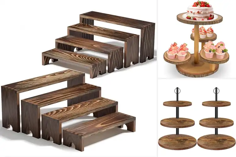 Detailed view of Best Rustic Cupcake Holders
