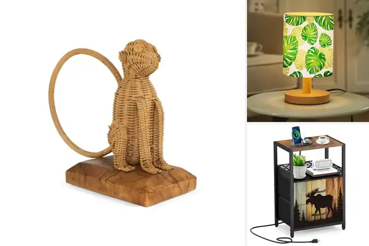 Detailed view of Best Rustic Jungle Animal Stands
