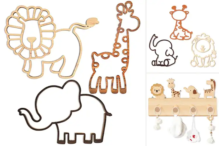 Detailed view of Best Rustic Jungle Animal Theme