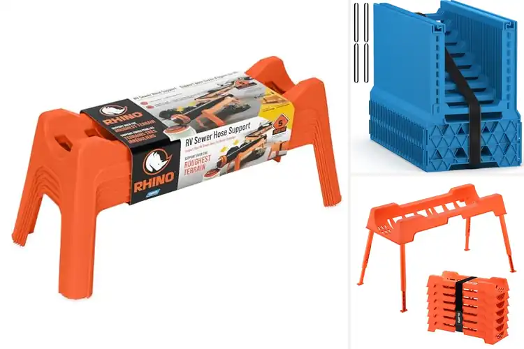 Detailed view of Best RV Sewer Support Systems