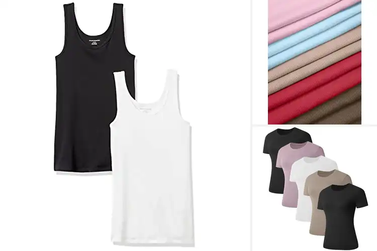 Detailed view of Best Slim Fit Tops