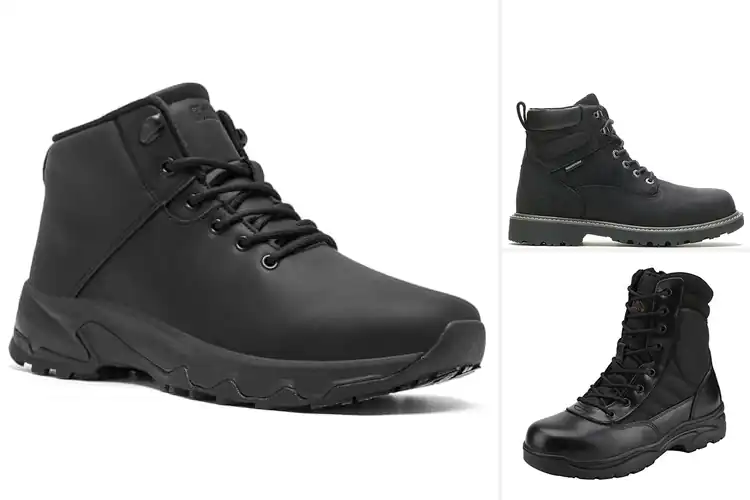 Detailed view of Best Slip-Resistant Boots for Ultimate Safety & Comfort