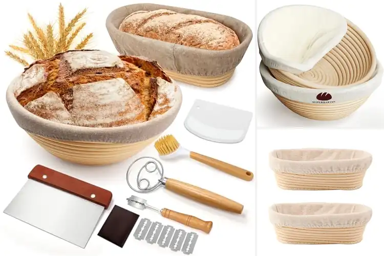 Detailed view of Best Sourdough Proofing Baskets