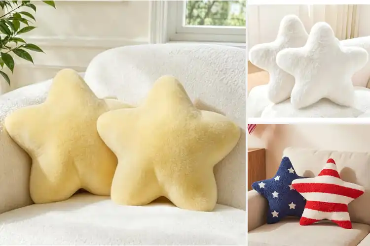 Detailed view of Best Star Pillows: Top 10 Cozy Picks to Brighten Your Space