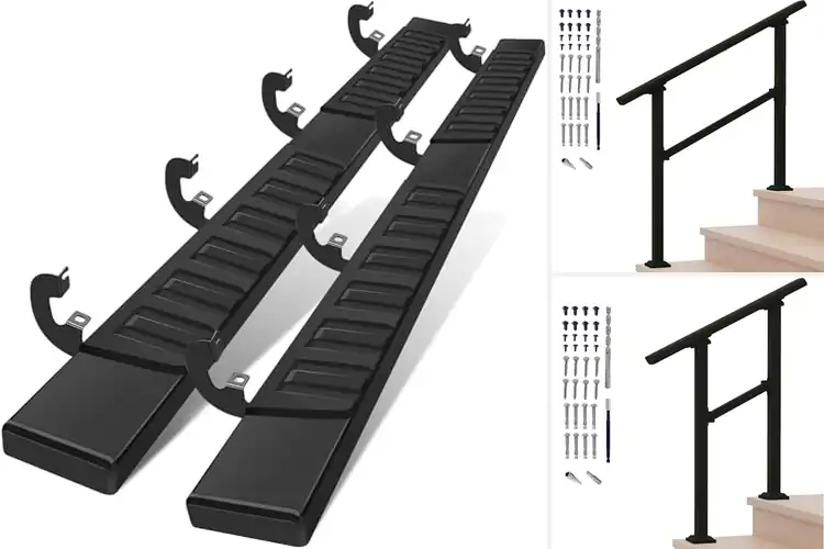 Detailed view of Best Step Rails: Your Guide to Safe & Easy Climbing
