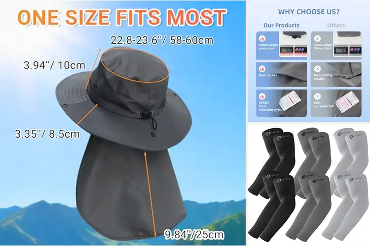 Detailed view of Best Sun Protection Gear: 10 Top UPF 50+ Picks to Stay Safe