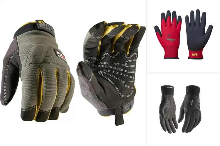 Detailed view of Best Synthetic Palm Lined Gloves for Superior Grip & Comfort