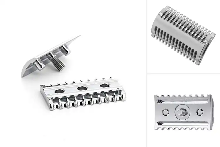Detailed view of Best Traditional Open Comb Razor Heads