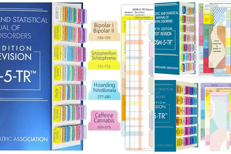 Detailed view of Best Waterproof DSM Tabs: Organize DSM-5-TR Effortlessly