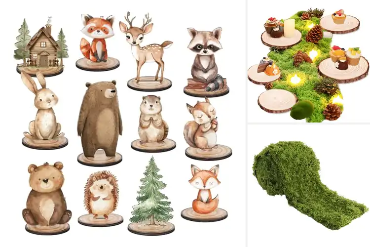 Detailed view of Best Woodland Table Decor