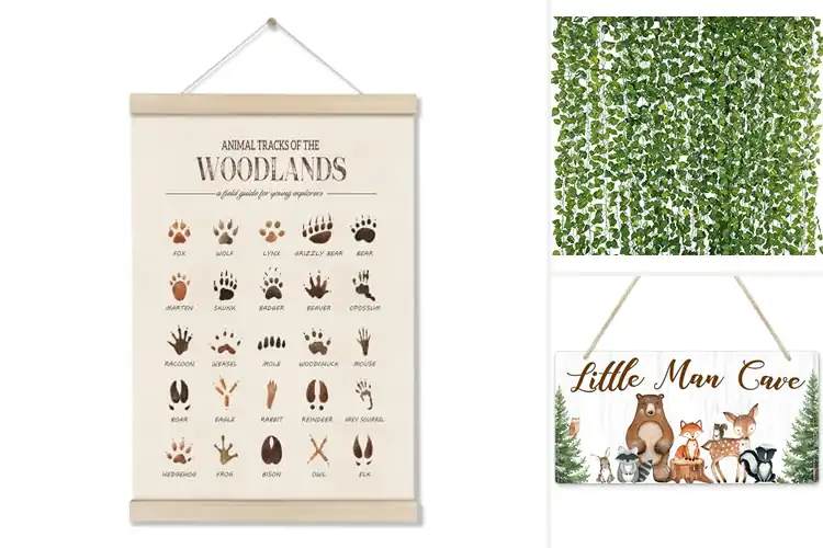 Detailed view of Best Woodland Theme Decor