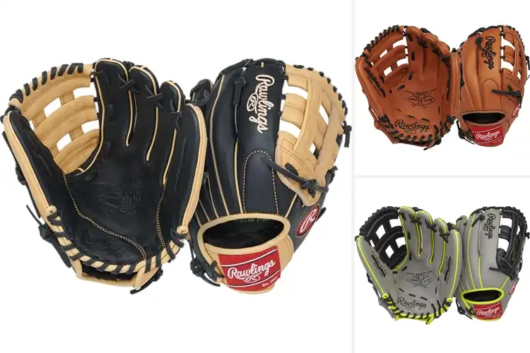 Detailed view of Best Youth Tapered Baseball Gloves for Confident Play